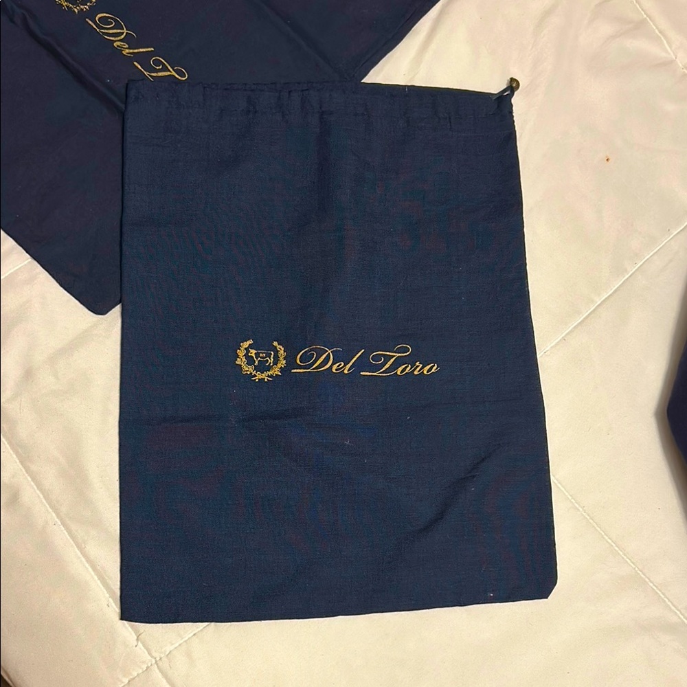 Del Toro Navy Men's Bag